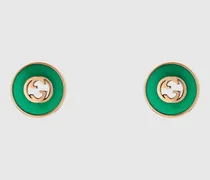 Interlocking Ohrstecker 18 Karat