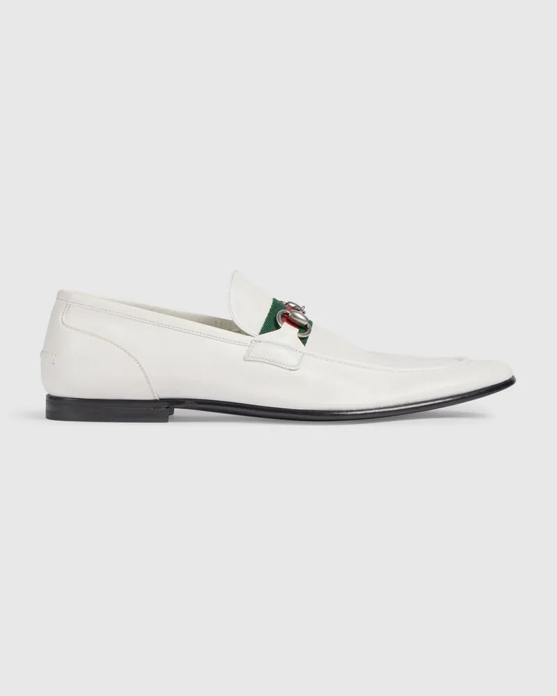 Gucci Como Herrenloafer, Größe Weiß
