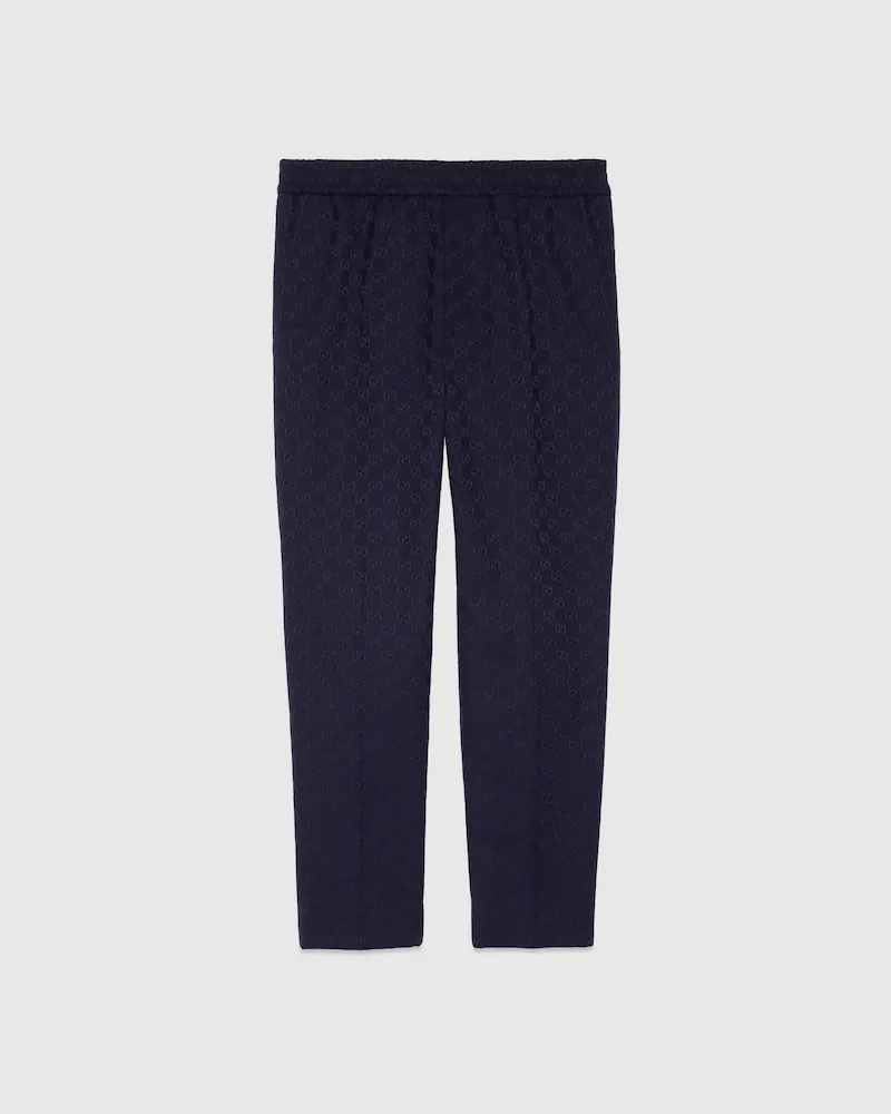 Gucci Jogginghose aus GG Canvas, Größe Schwarz