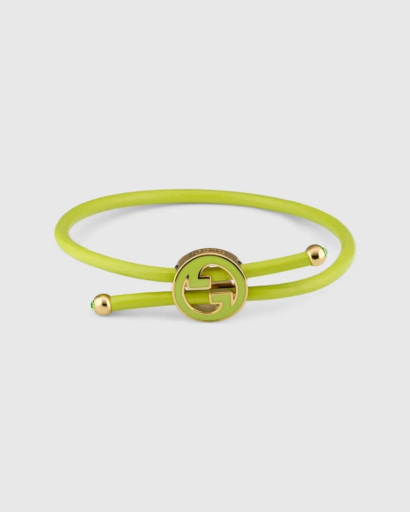 Gucci Armband Mit Rundem GG aus Emaille Undefined