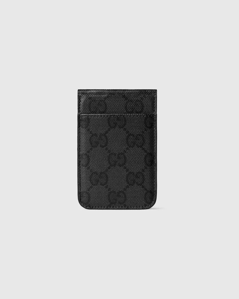Gucci Essence Classic Magnetisches Kartenetui Schwarz