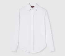 Bluse aus Baumwollpopeline Mit Stickerei, Größe