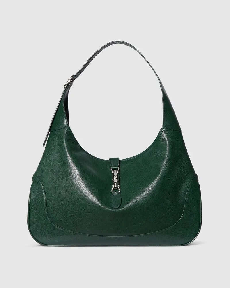 Gucci Sac À Bandoulière Jackie 1961 Grand Format Vert