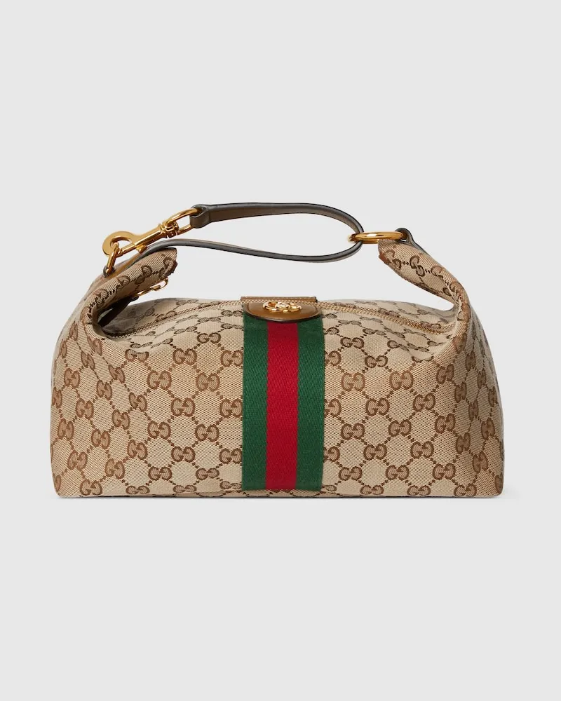 Gucci Mittelgroße Vanity Henkeltasche Beige