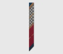 Band aus Seide mit Heritage-Print