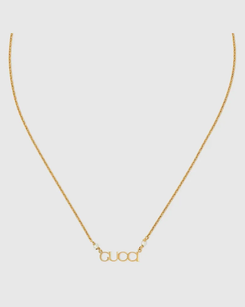 Gucci Halskette Mit „GUCCI Undefined