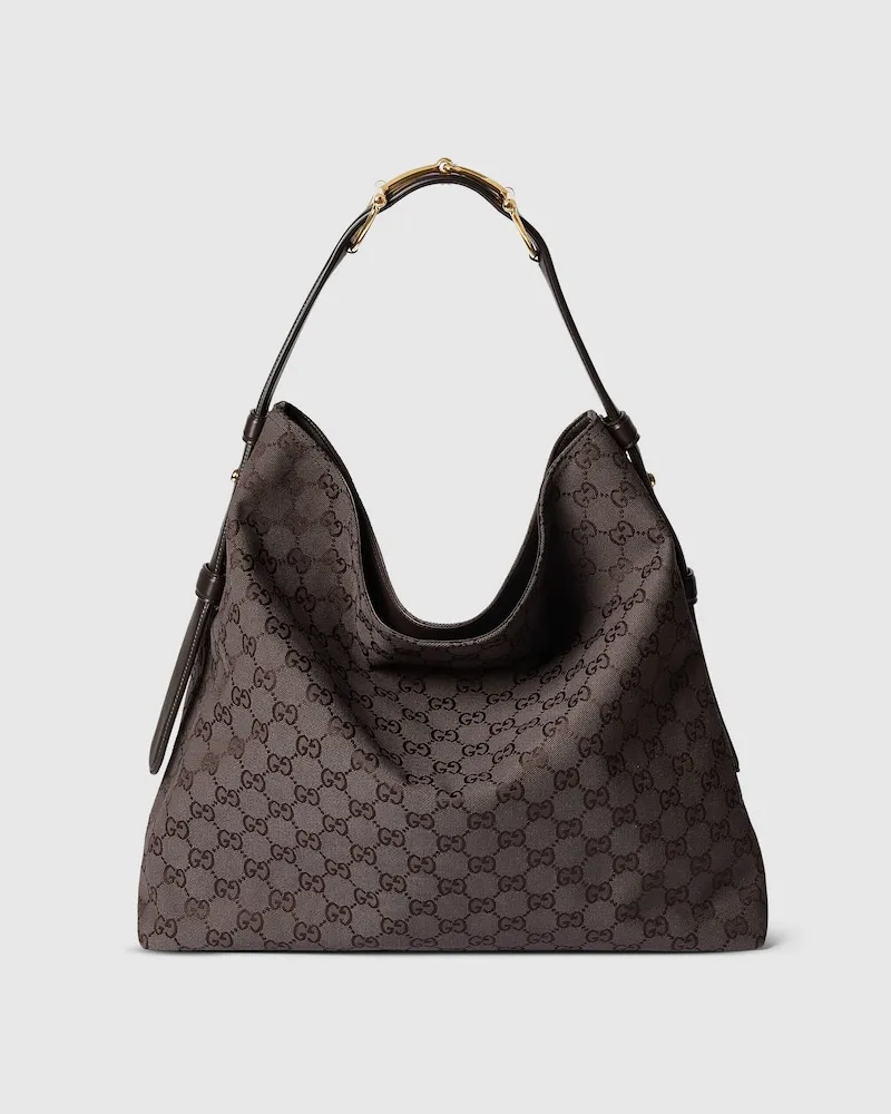 Gucci Großer Beatrix Shopper Braun