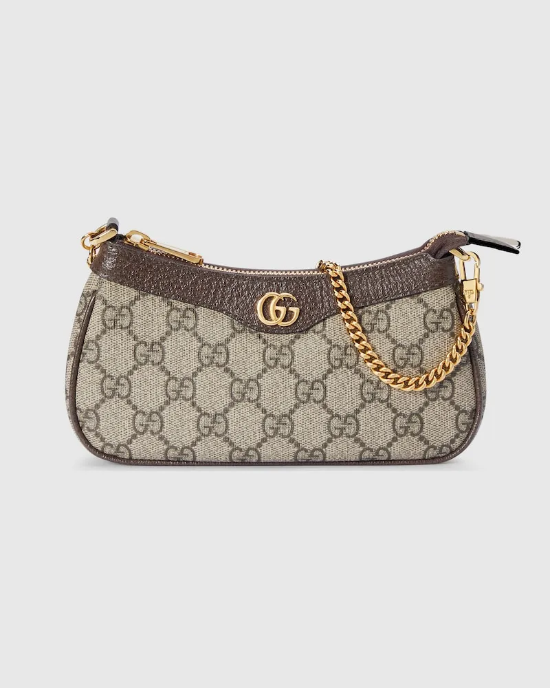 Gucci Ophidia Mini-Tasche Beige