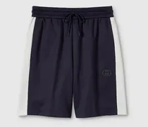 Shorts aus Technischem Jersey Mit Stickerei, Größe