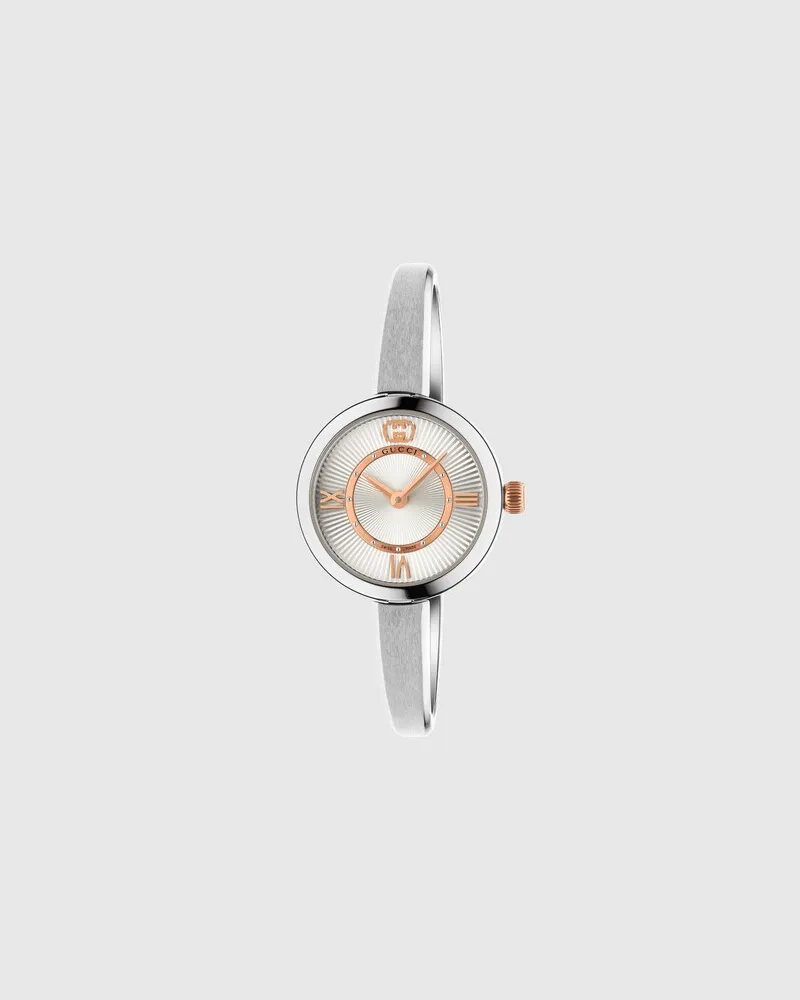 Gucci Model 2000 Uhr, 24 mm Weiß