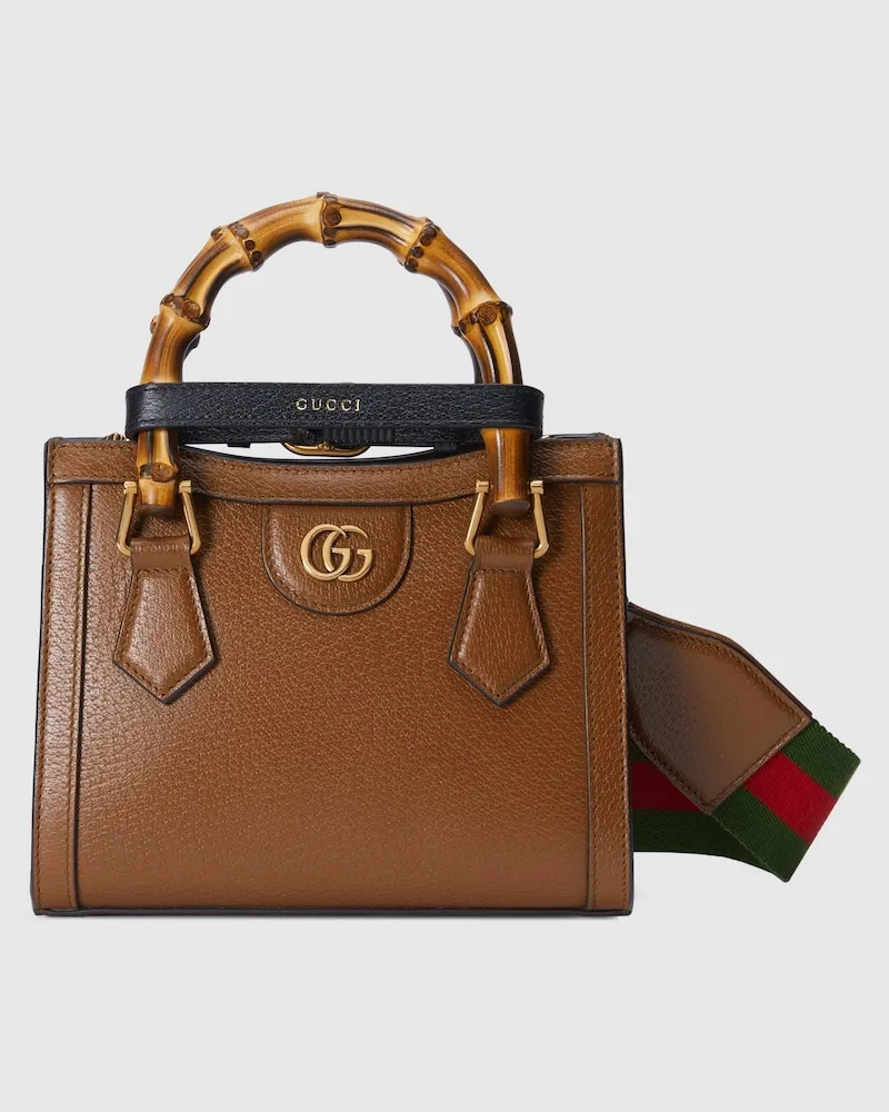 Gucci Kleiner Diana Shopper Braun