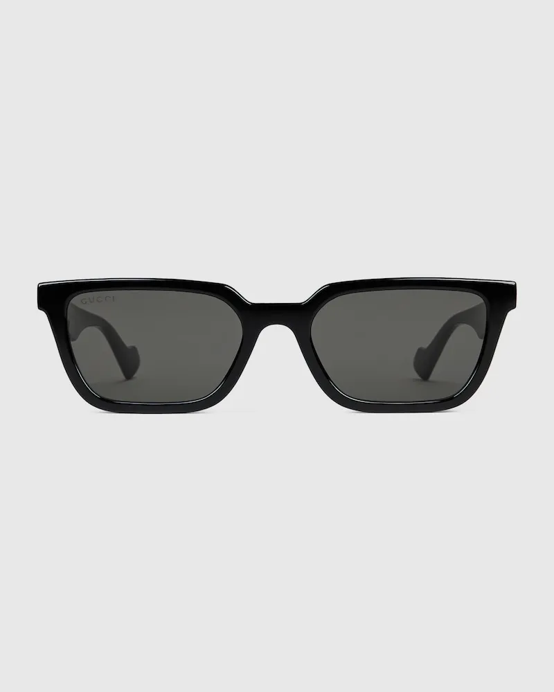 Gucci Sonnenbrille Mit Rechteckigem Rahmen Schwarz