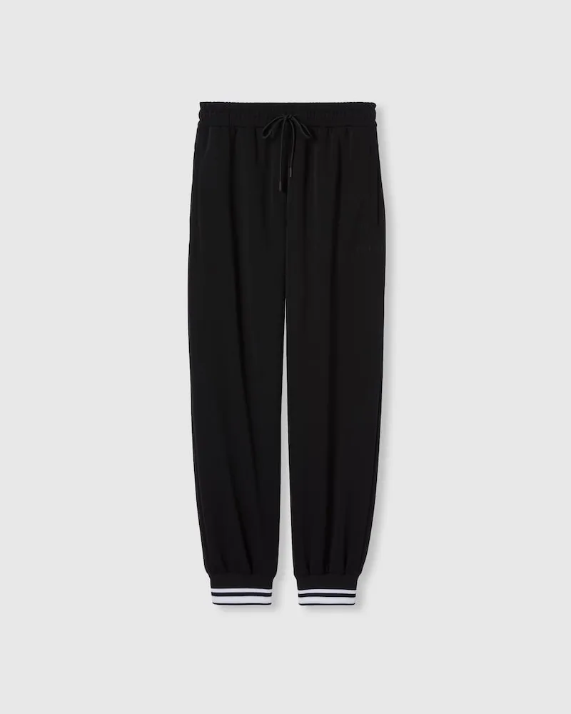 Gucci Sporthose aus Technischem Jersey, Größe Schwarz