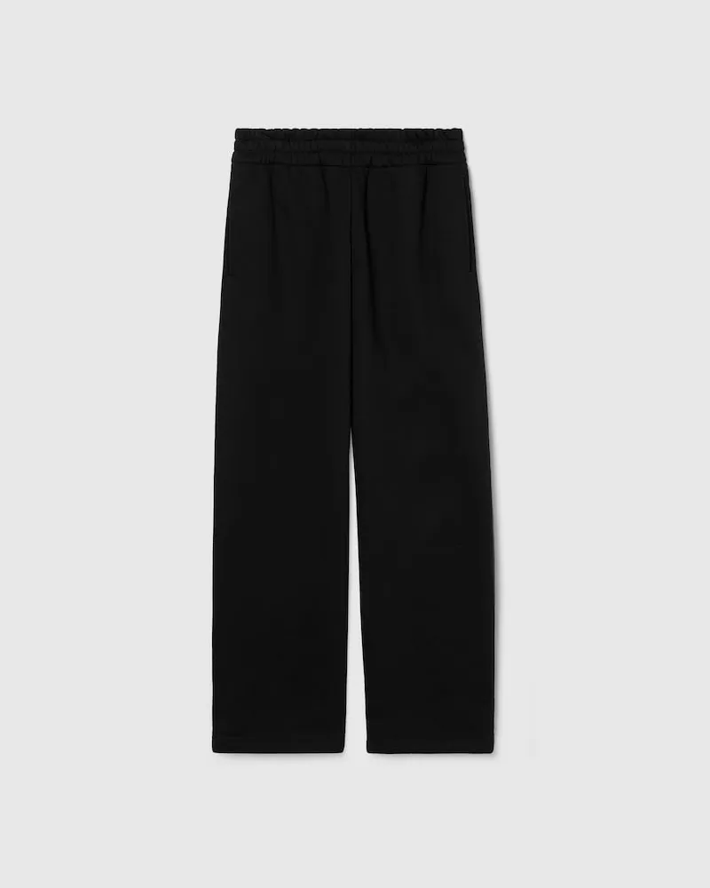 Gucci Jogginghose aus Gebürstetem Baumwolljersey, Größe Schwarz