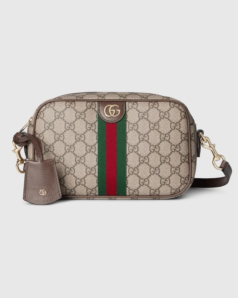 Gucci Kleine Ophidia Camera Bag Beige