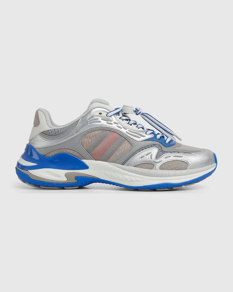 Gucci 2.0 Herrensneaker, Größe Grau