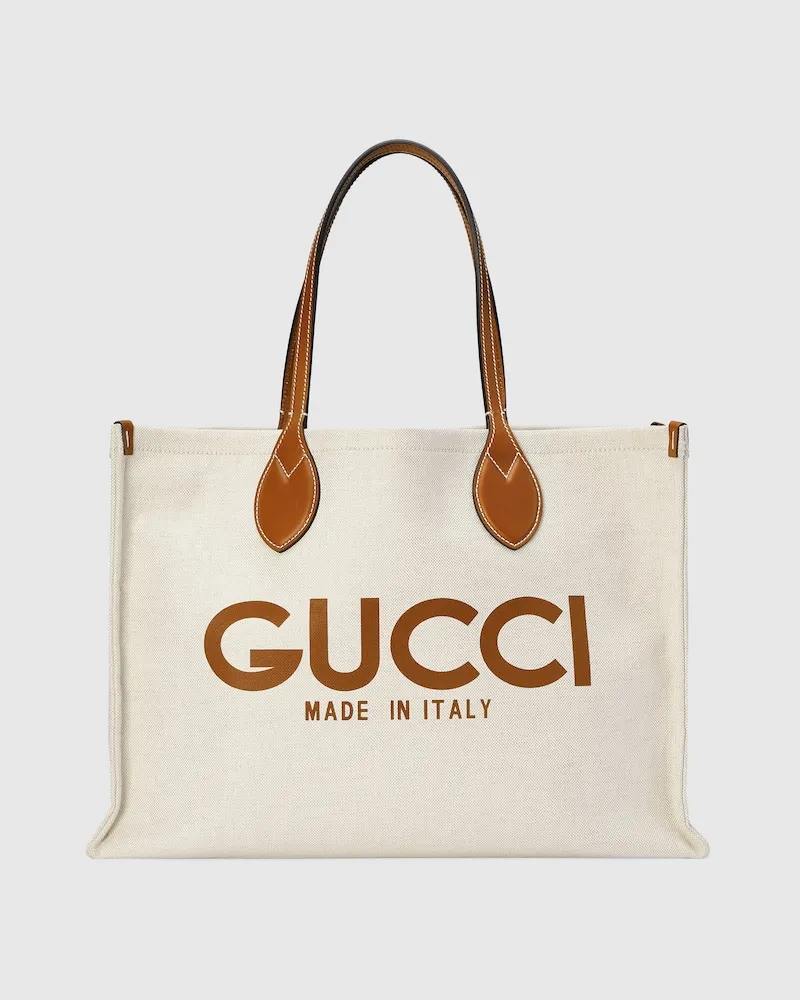 Gucci Großer Shopper Weiß