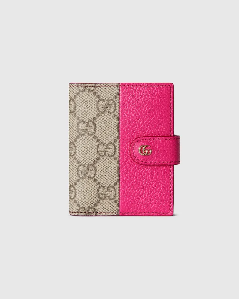 Gucci Kartenetui Mit Doppel G Beige
