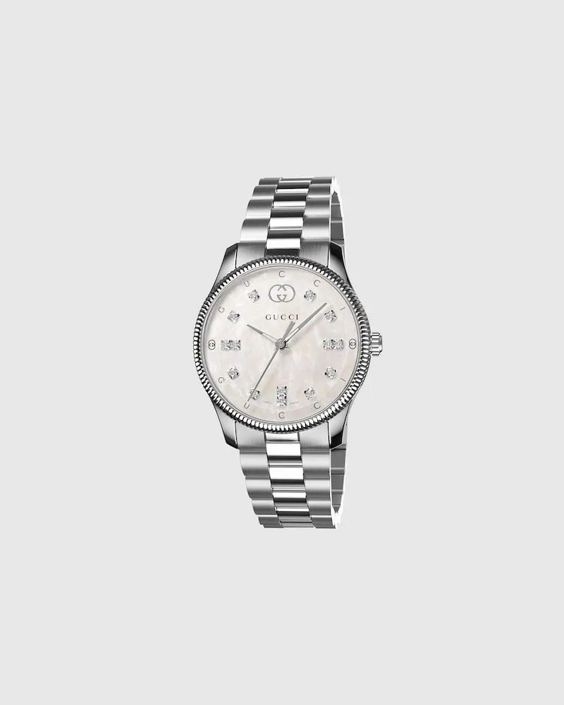 Gucci G-Timeless Uhr, 29mm Grau