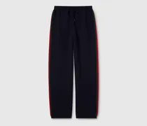 Freizeithose aus Wollstrick Mit Web, Größe