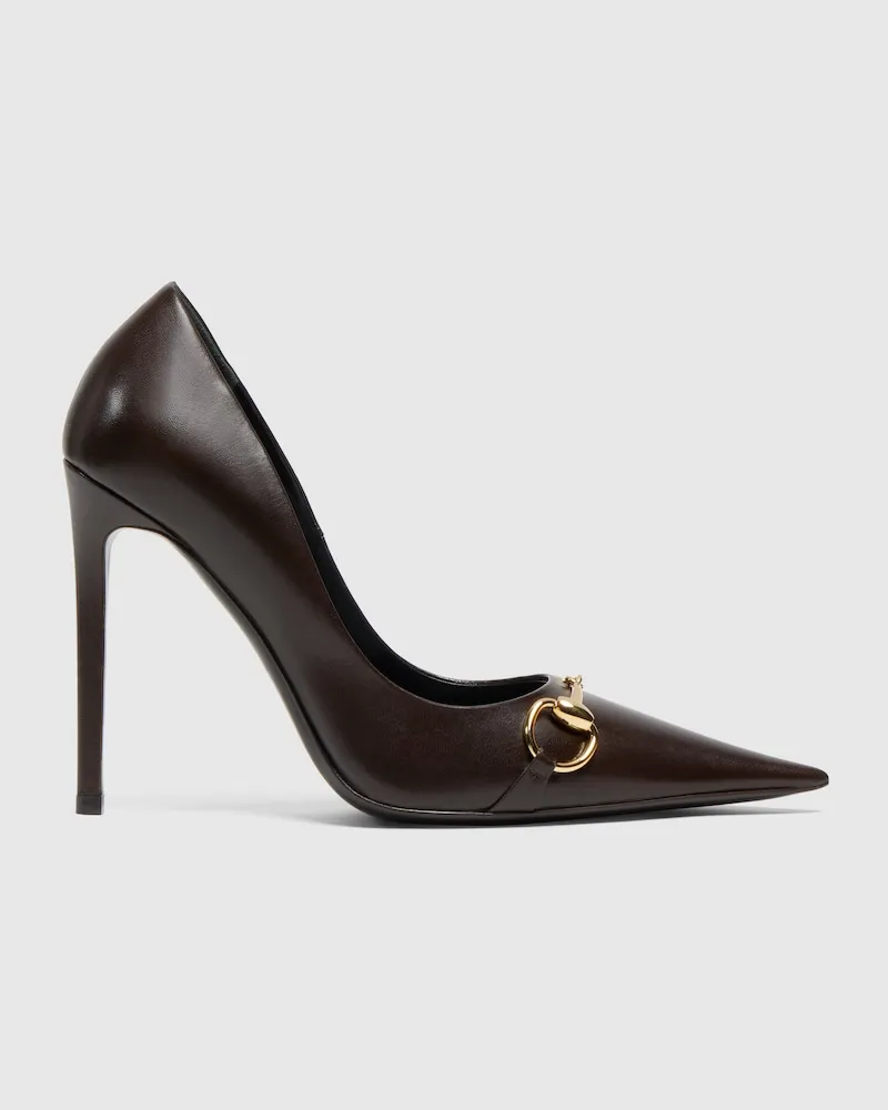 Gucci Donna Damenpumps Braun