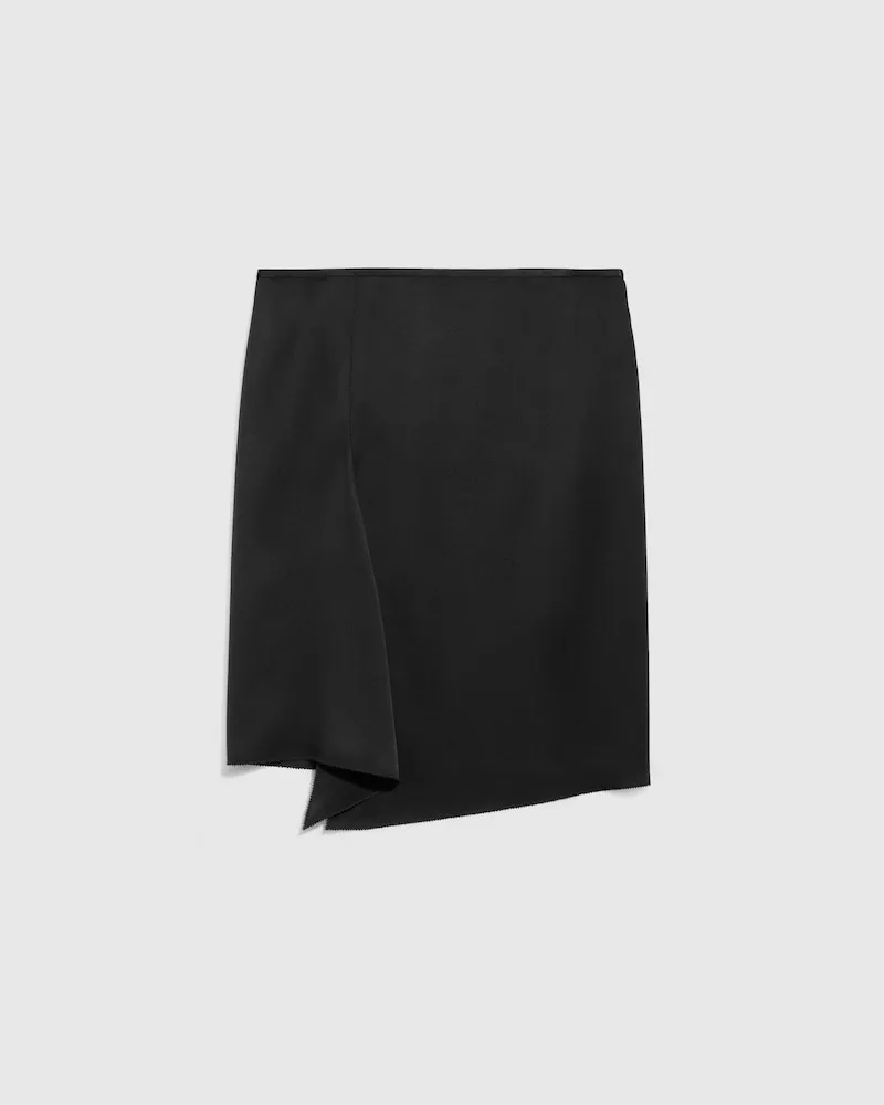 Gucci Rock aus Seiden-Duchesse, Größe Schwarz