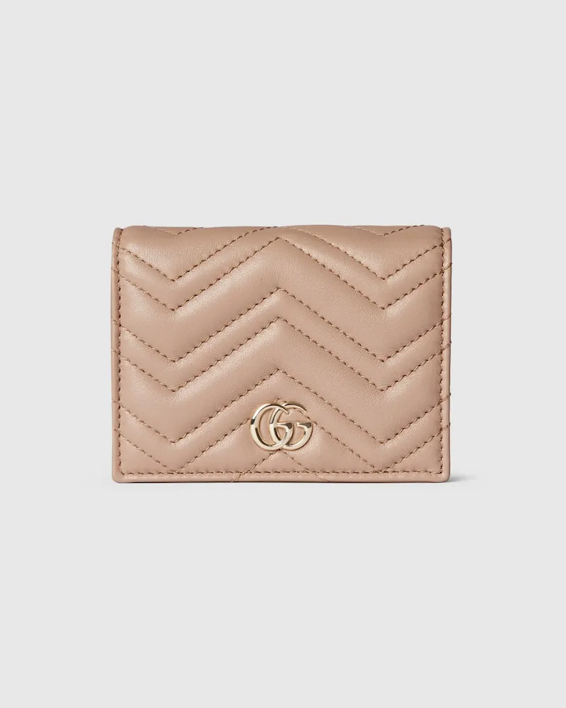 Gucci GG Marmont Kartenbrieftasche Beige