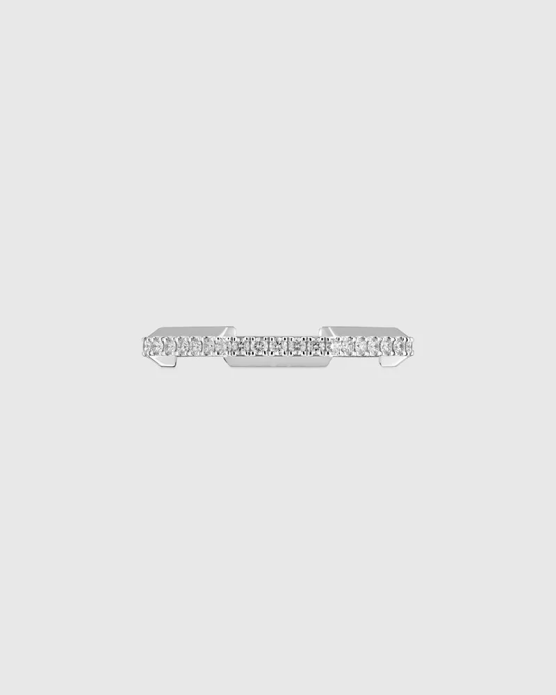 Gucci Link to Love Ring 18 Karat Mit Diamanten Undefined