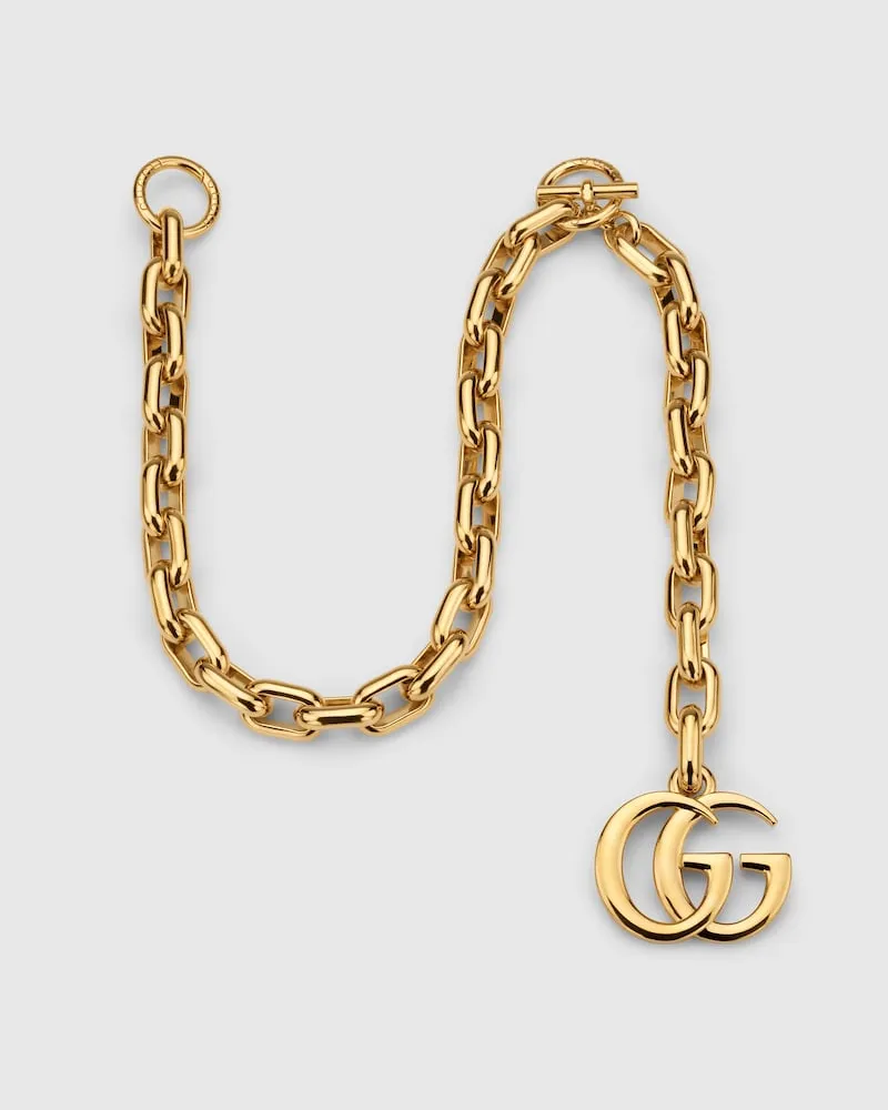 Gucci Gürtel Mit Doppel G Anhänger Undefined