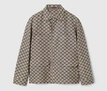Jacke aus GG Canvas aus Leinenmischung, Größe