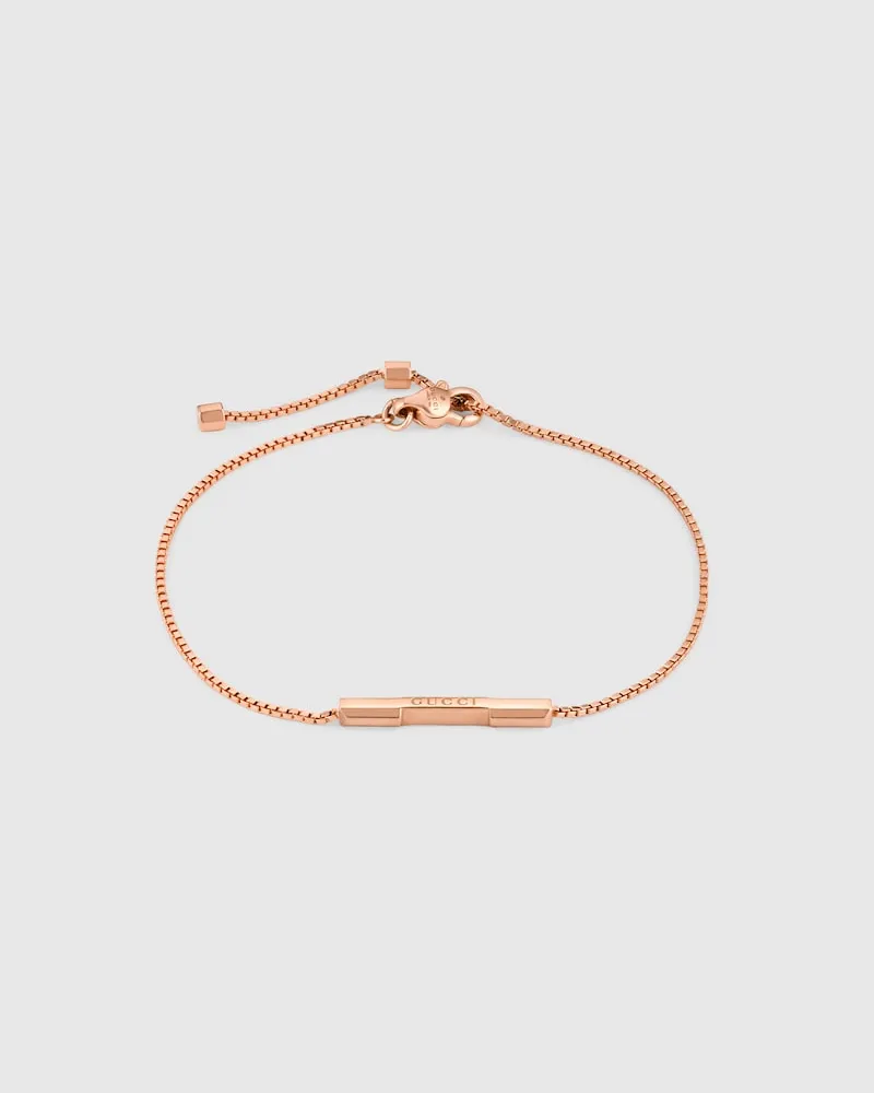 Gucci Link To Love Armband Mit „" Stabanhänger Undefined