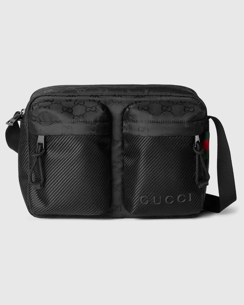 Gucci Kleine Nexus Umhängetasche Schwarz