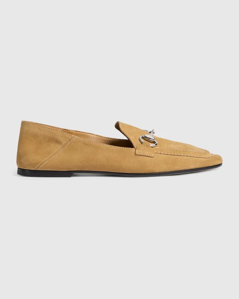 Gucci Damenloafer mit Horsebit Beige