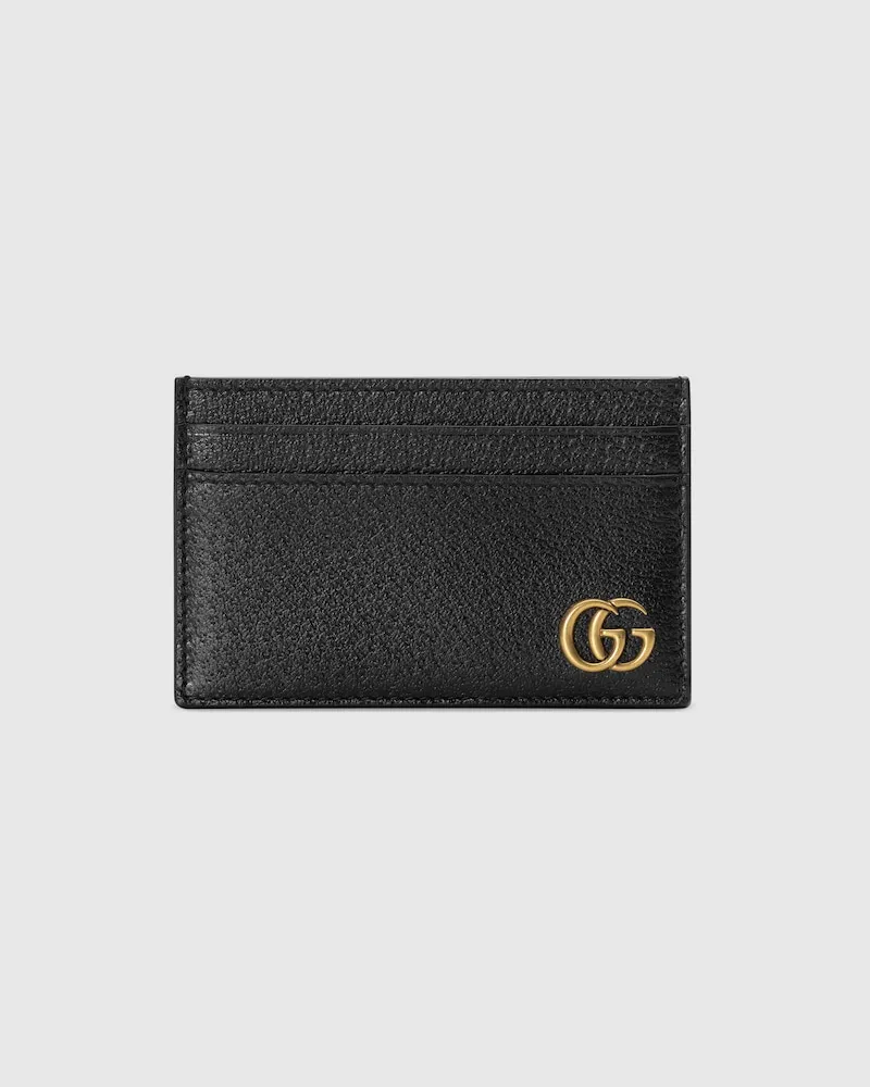Gucci Porte-cartes GG Marmont Or