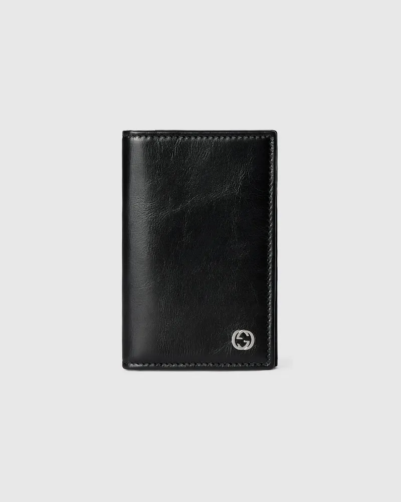 Gucci Kartenetui mit GG Schwarz