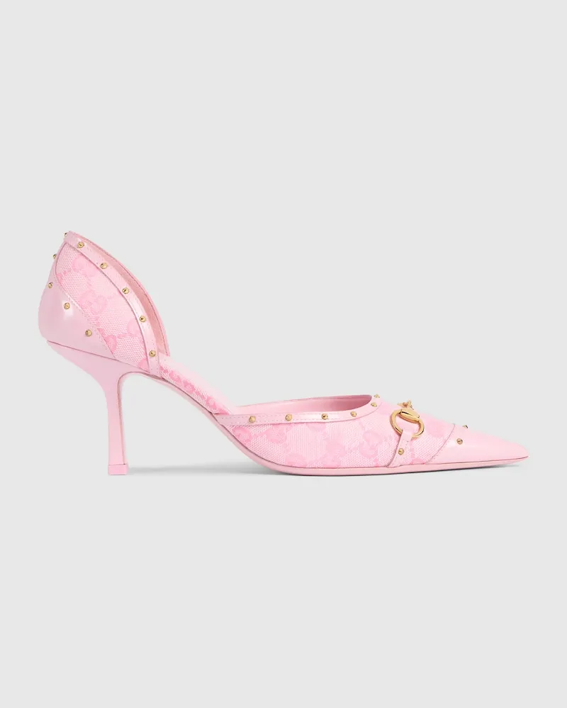 Gucci Savoy Damenpumps, Größe Pink