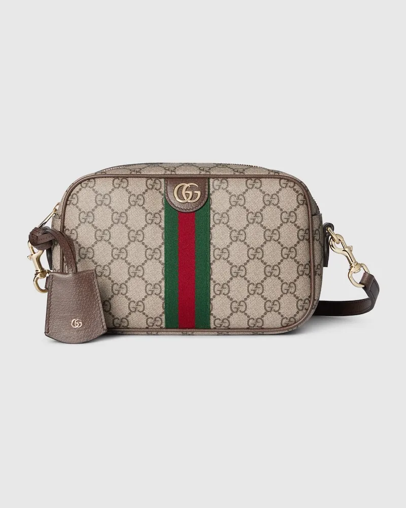 Gucci Kleine Ophidia Camera Bag Beige