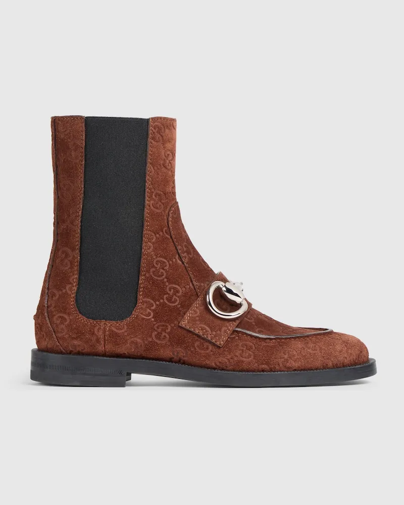 Gucci Boulevard Damenstiefelette Braun