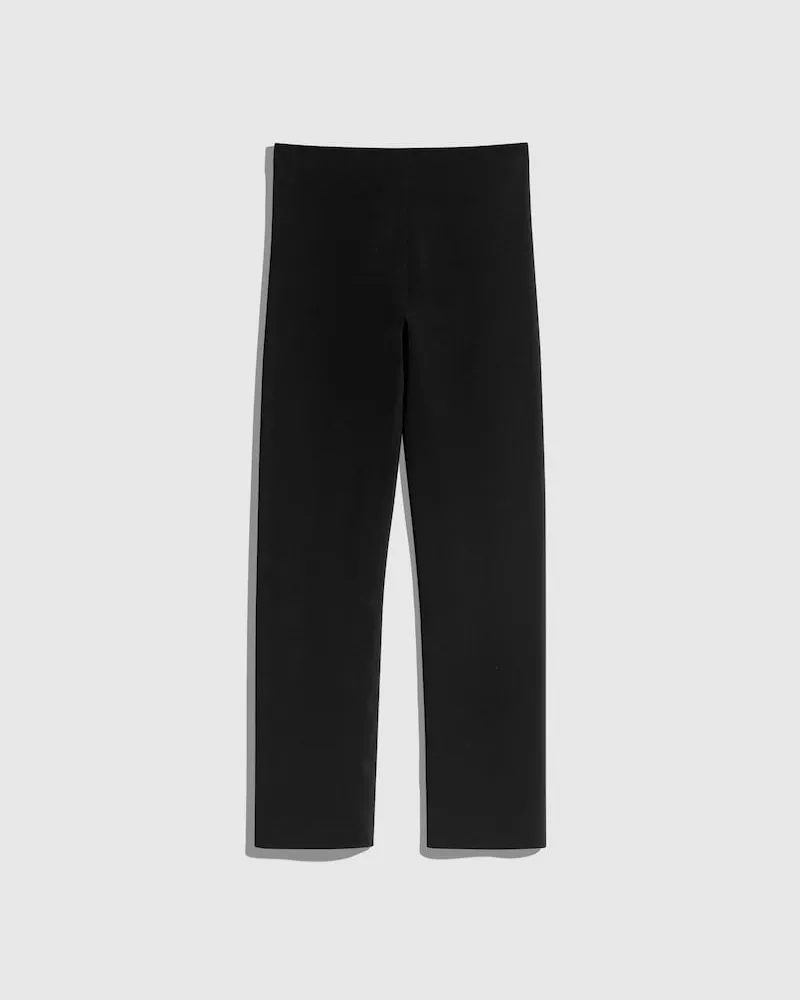 Gucci Hose aus Stretch-Jersey Schwarz