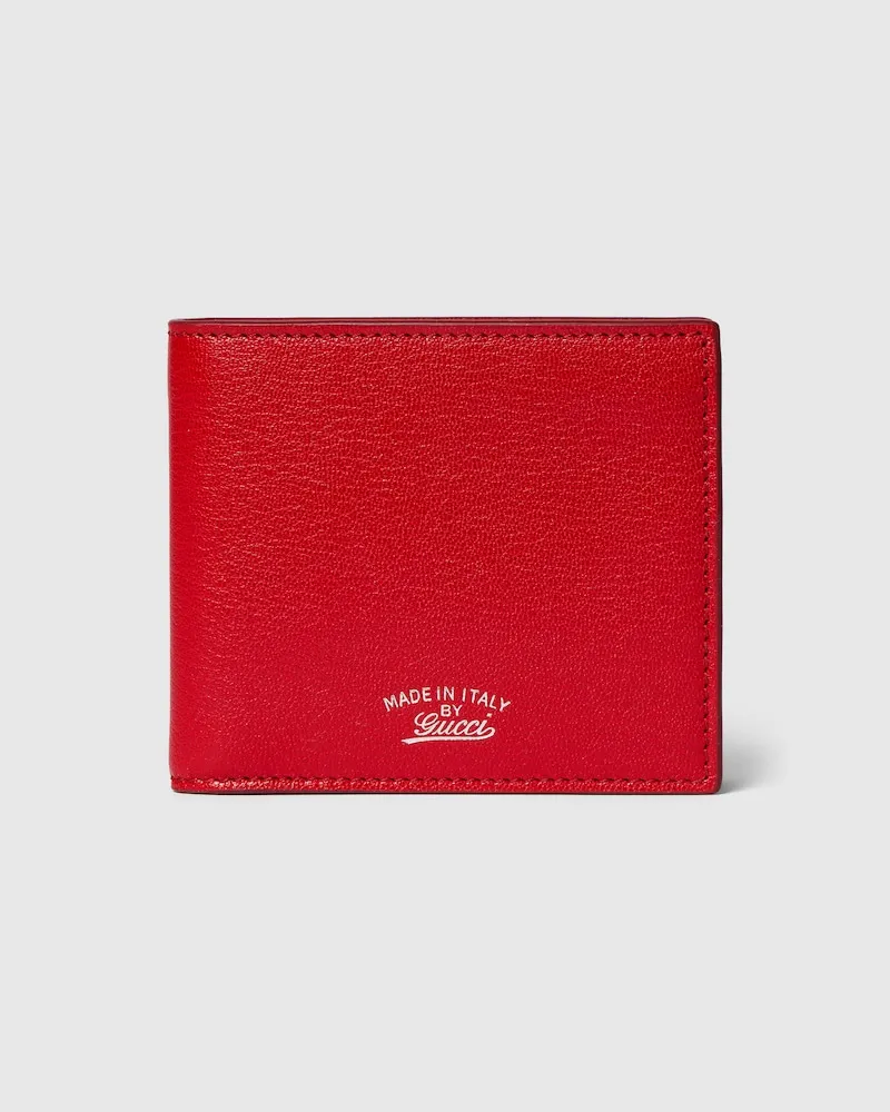 Gucci Lira Faltbrieftasche Rot