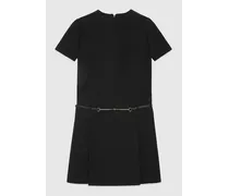 Kleid Aus Woll-Seiden-Mischung In Cady-Crêpe-Qualität