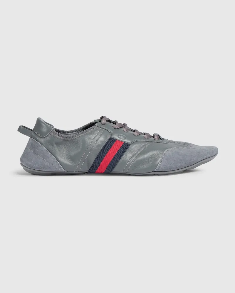 Gucci Herren Flex-Sneaker, Größe Grau