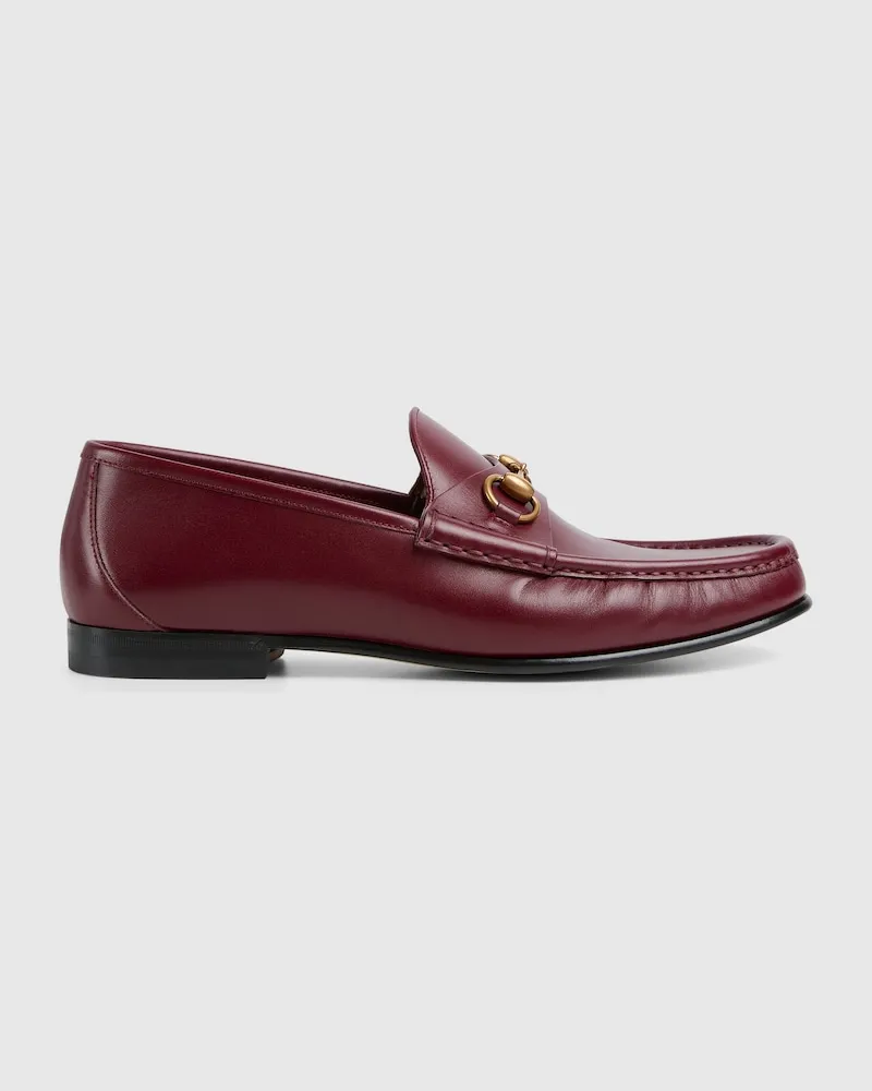 Gucci Horsebit 1953 Herrenloafer, Größe Silver