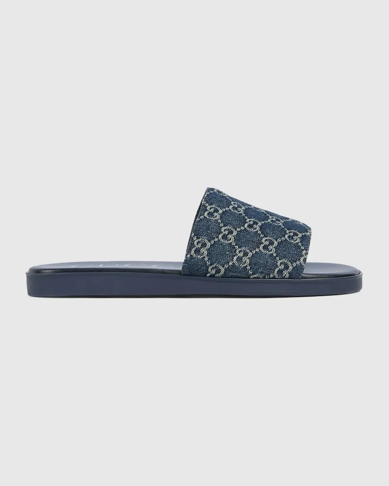 Gucci Herrenpantolette, Größe Blau