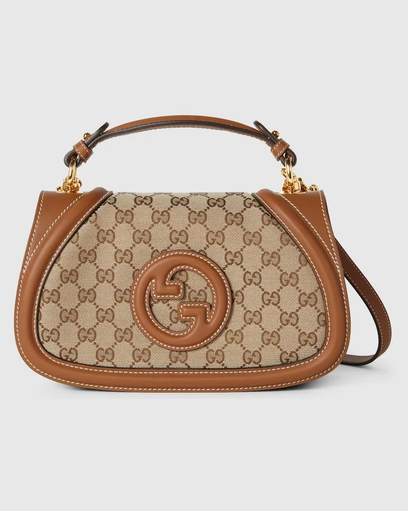 Gucci Mittelgroße Blondie Henkeltasche Braun