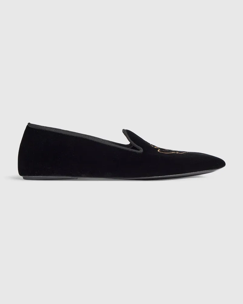 Gucci Herren Ragazzo Loafer, Größe Schwarz