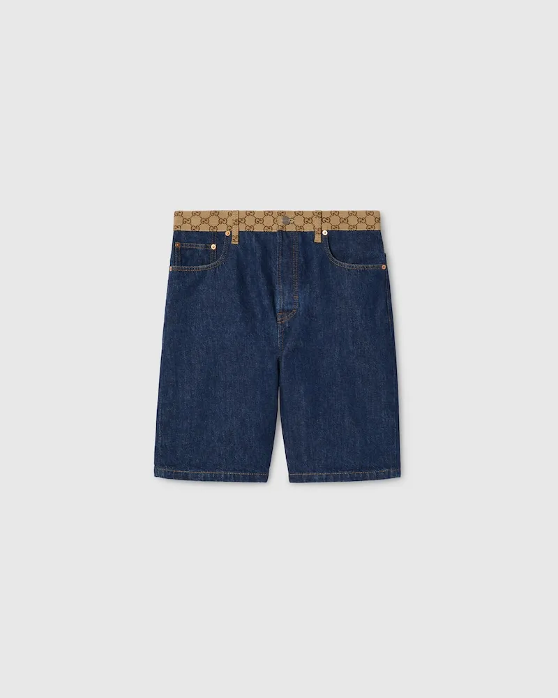 Gucci Shorts aus Denim, Größe Blau
