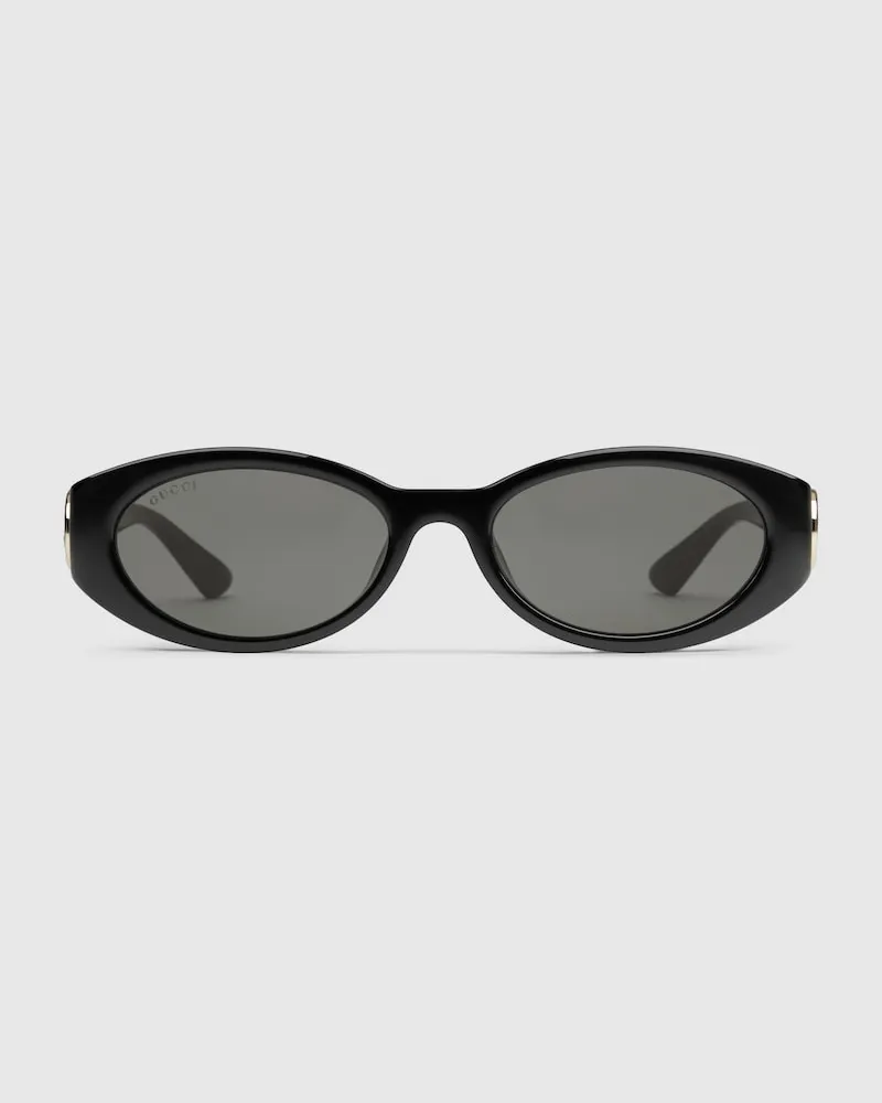 Gucci Sonnenbrille mit Ovalem Rahmen Undefined