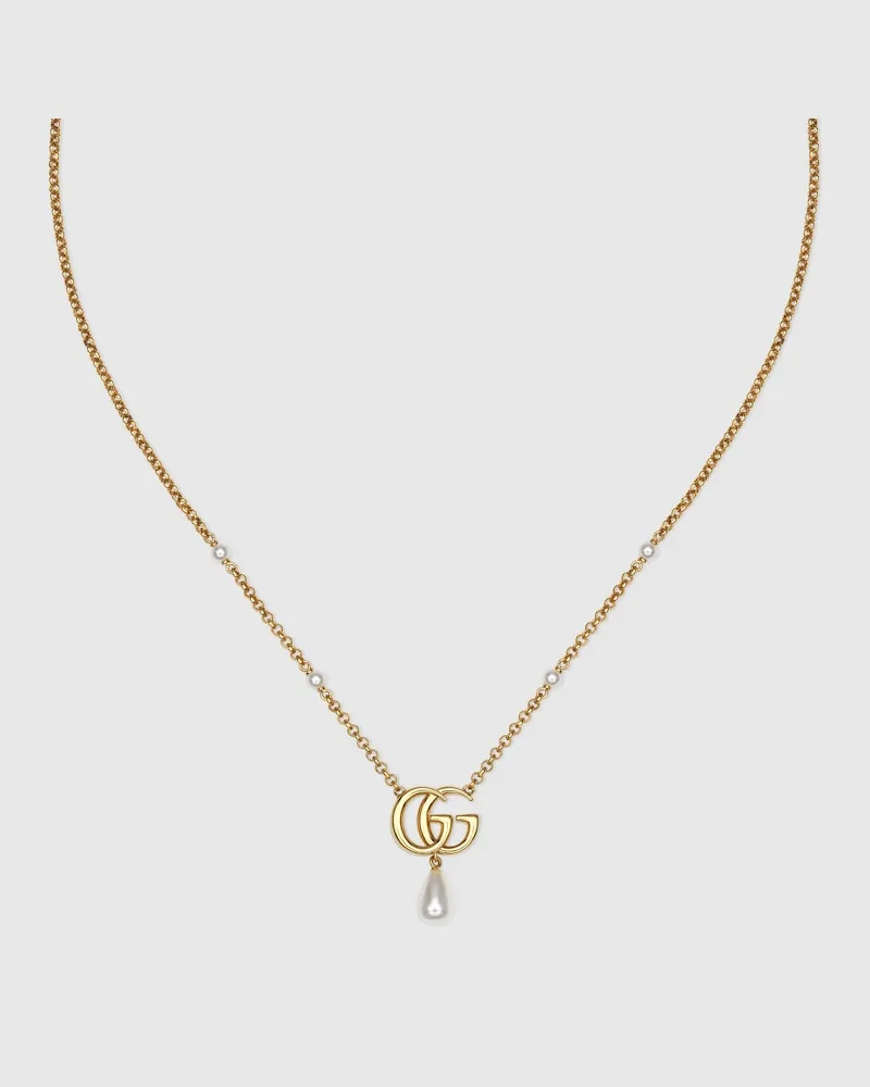 Gucci GG Marmont Halskette Mit Anhänger Undefined