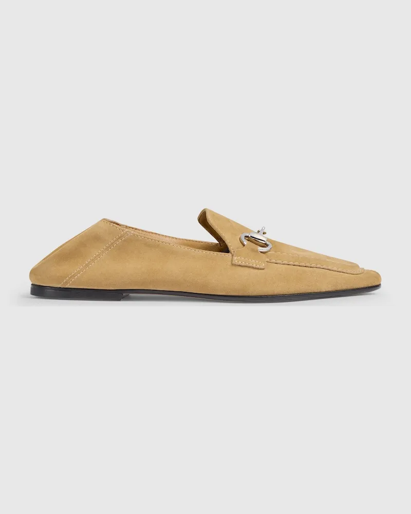 Gucci Damenloafer mit Horsebit, Größe Beige